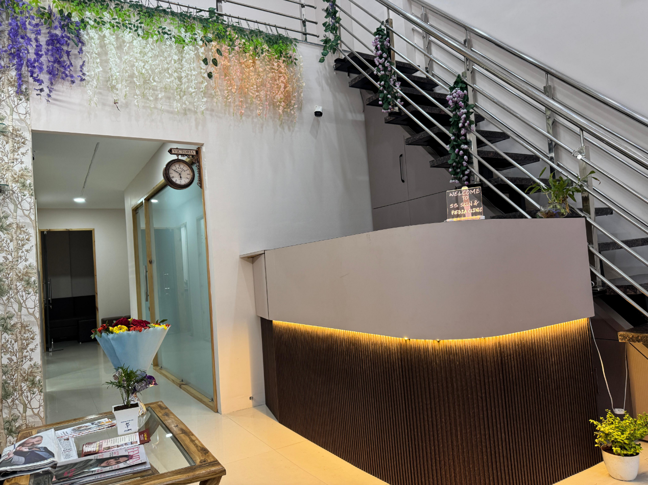 Clinic reception area